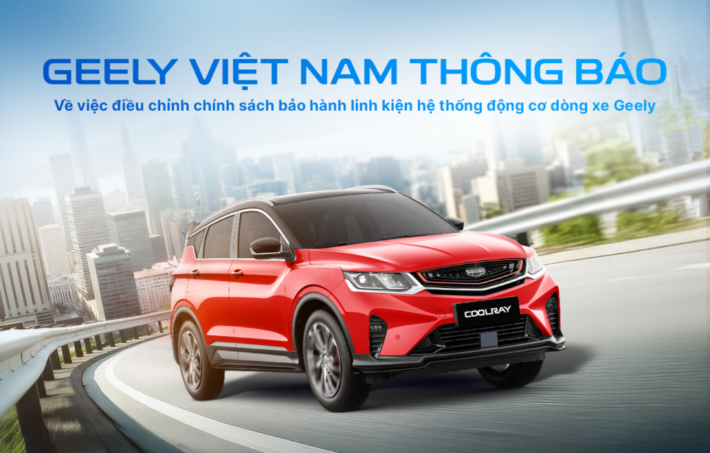 Chính sách bảo hành Geely Hà Đông